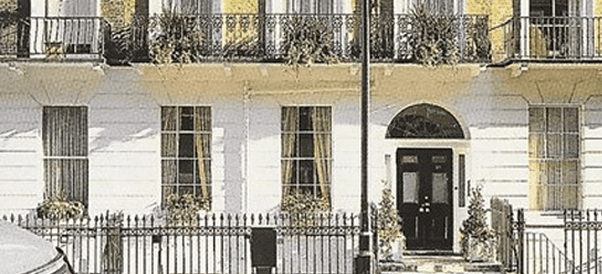 Exterior view of Capital Hair Restoration’s clinic at 10 Harley Street, London
