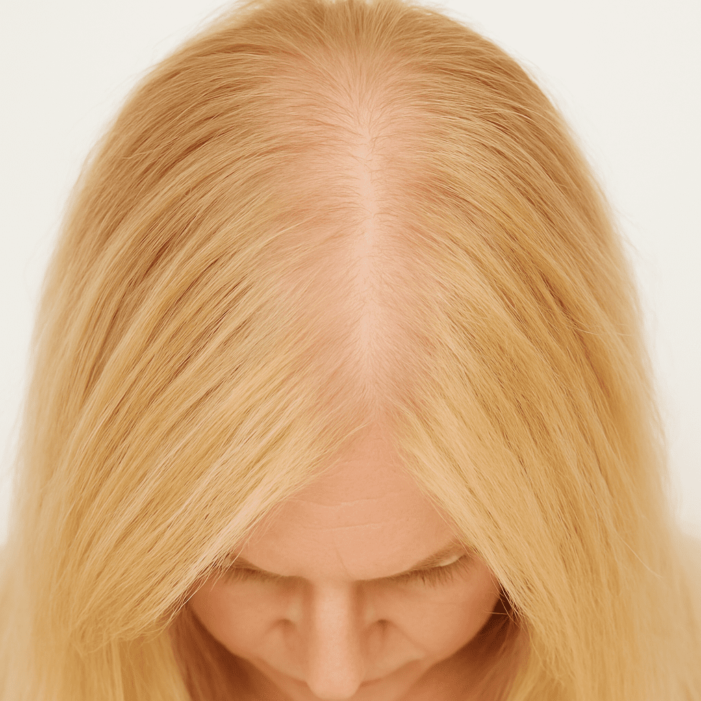 female pattern hair loss example 2