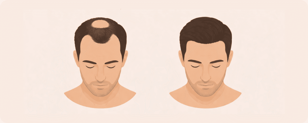 steps in a hair transplant process fue