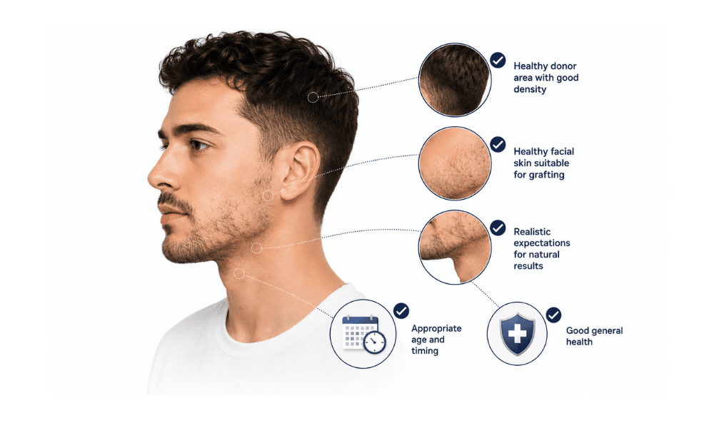 am i suitable for a beard transplant?